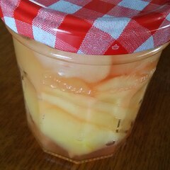 りんごのコンポート 古くなったりんごも美味しく レシピ 作り方 By Rubybaby 楽天レシピ